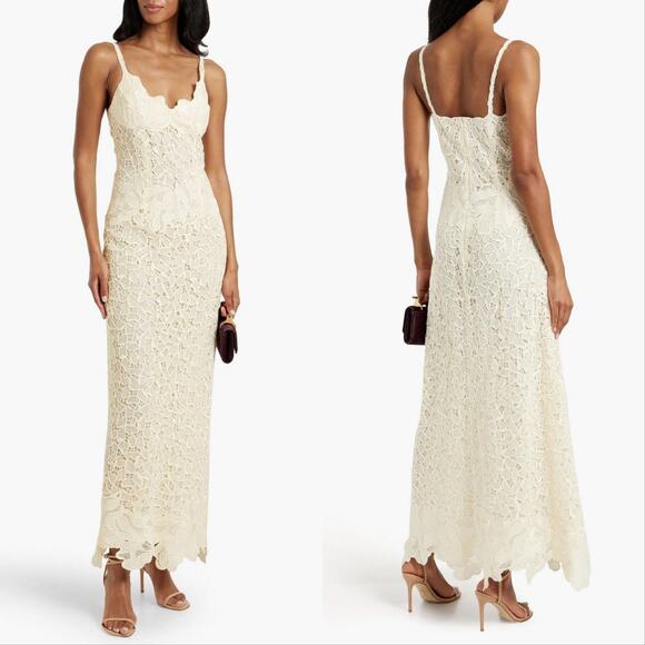 Jonathan Simkhai Dresses & Skirts - New Simkhai Phoenix Embroidered Lace Maxi Dress
